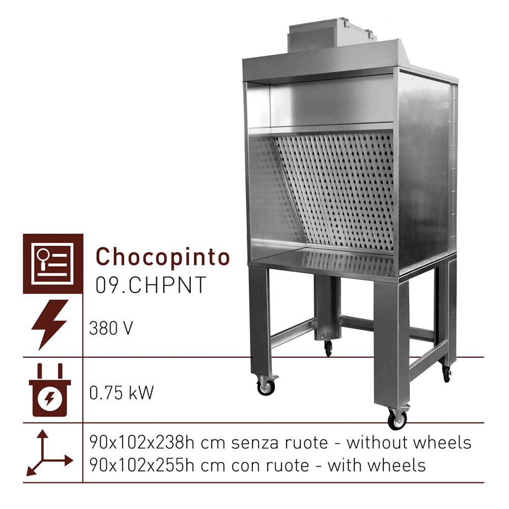 ICB Technologie - Chocolate Spraying Booth